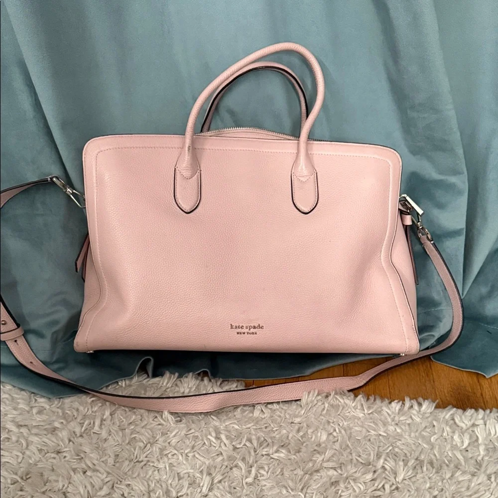 Kate Spade Blush Pink Satchel - Picture 1 of 9